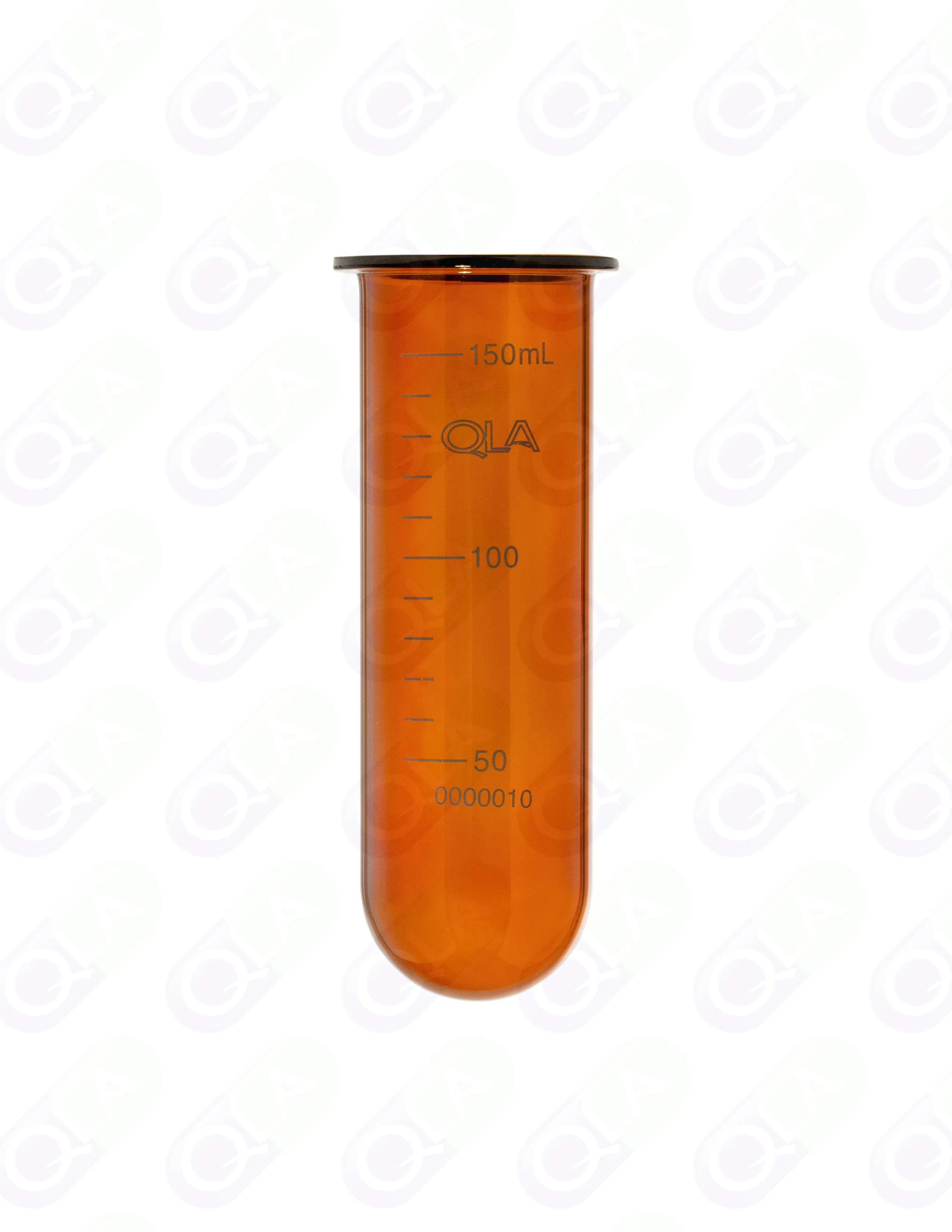 150mL Amber Glass Vessel, Hanson Vision compatible