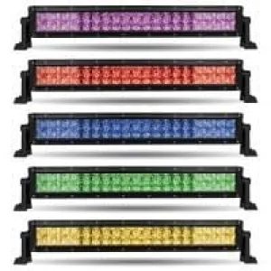 22" Double Row Multicolor LED Spot/Flood Light Bar