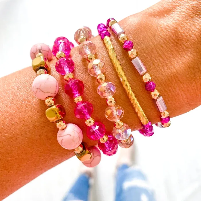 Always Essential Beaded Bracelet Stack