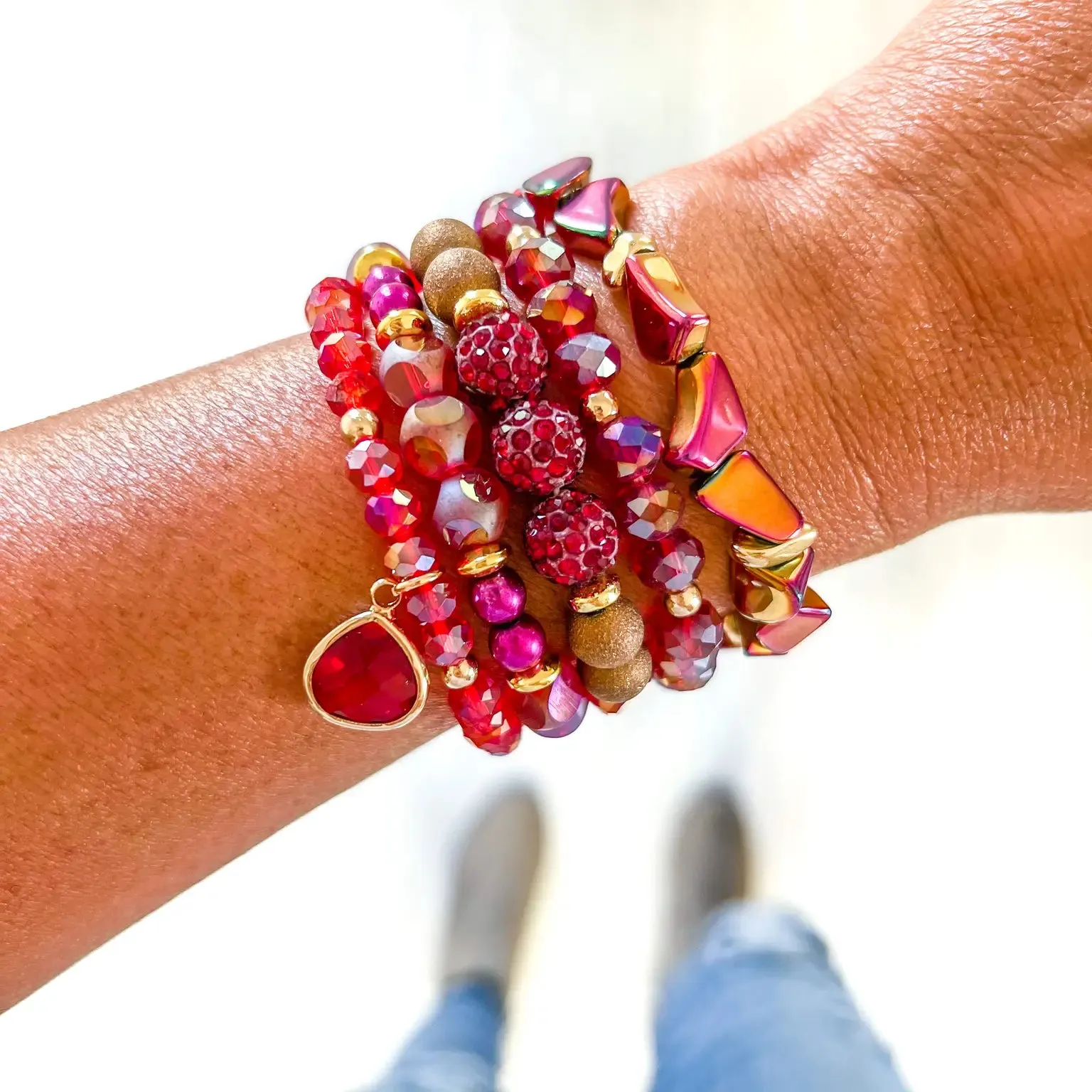 Always Essential Beaded Bracelet Stack