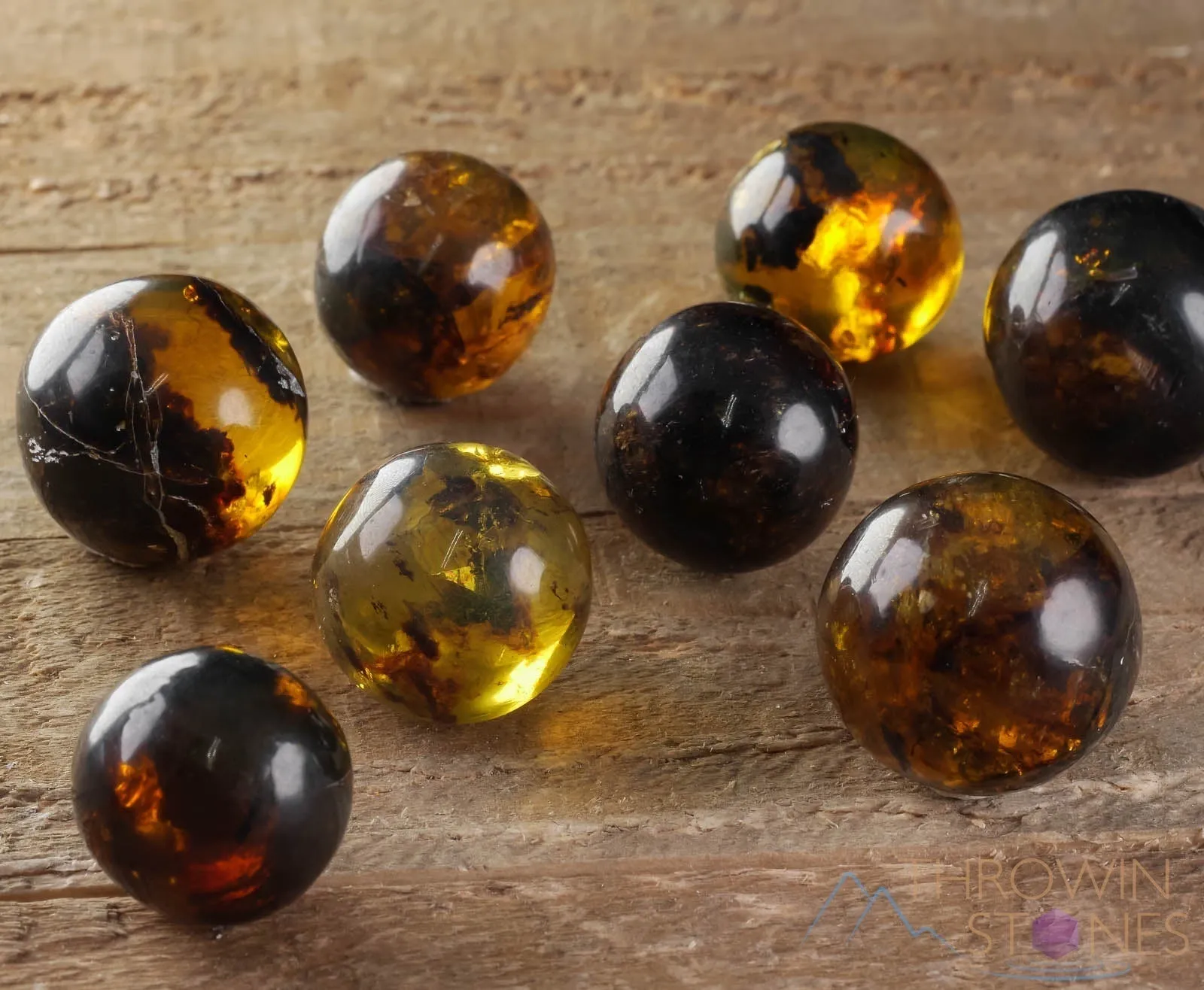 AMBER Sphere - Crystal Ball, Crystal Sphere, Housewarming Gift, Home Decor, E0356