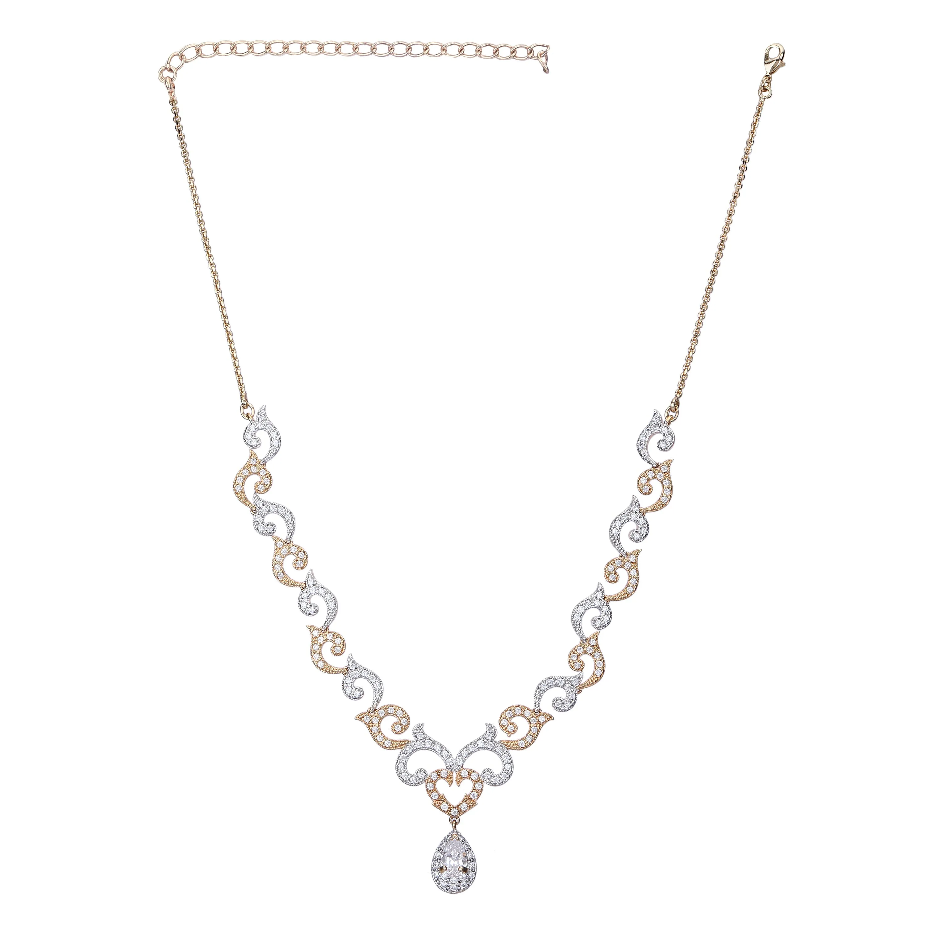 Anaya Zircon Necklace Set