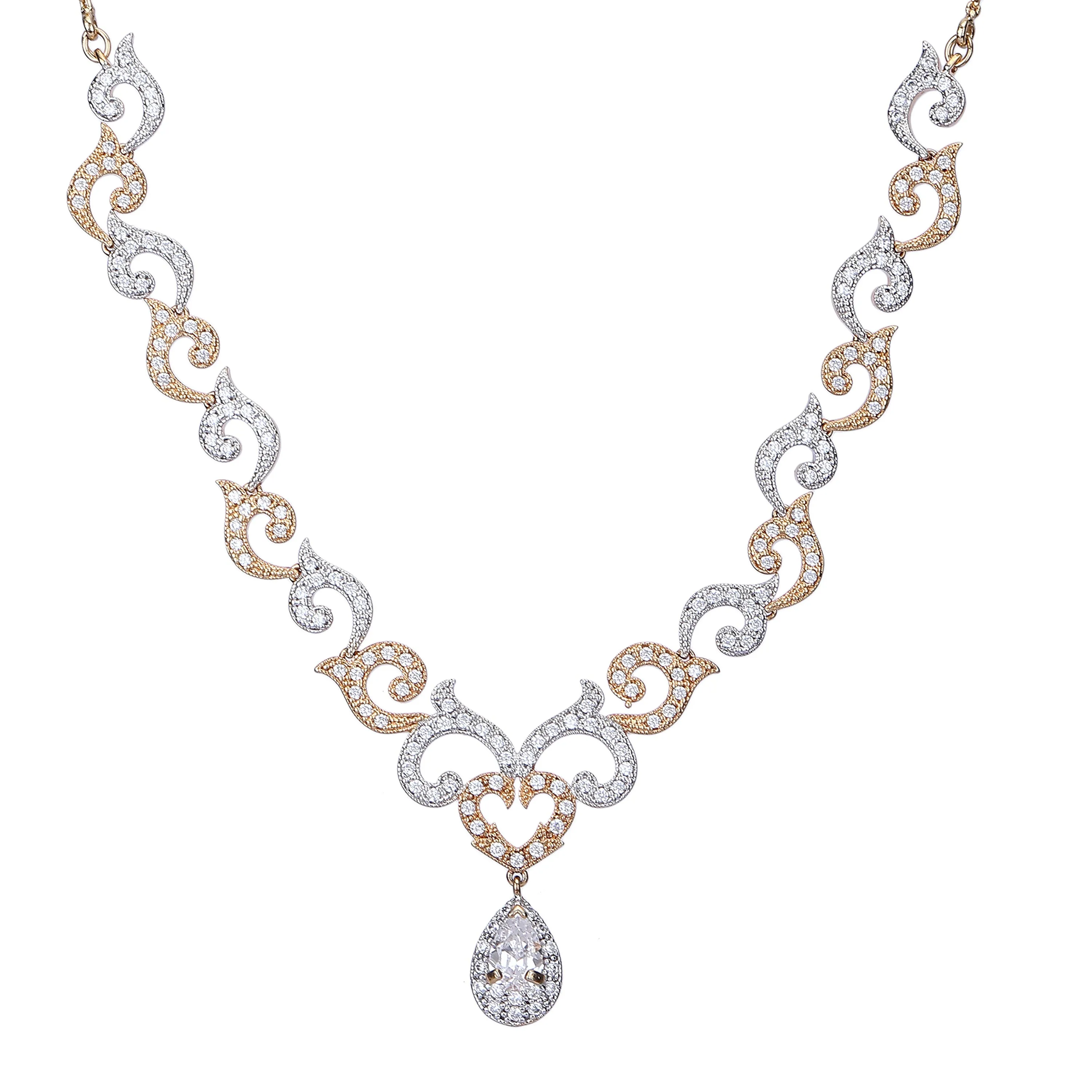 Anaya Zircon Necklace Set