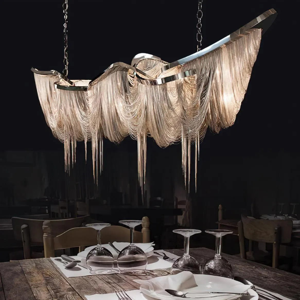 Ark Tassel Chandelier