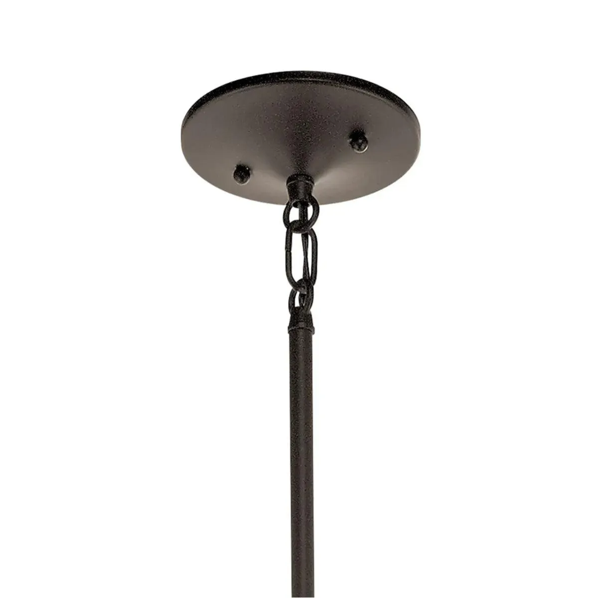 Aubrey 25" 5-Light Chandelier 1-Tier with Satin Etched Cased Opal Glass, Olde Bronze Finish