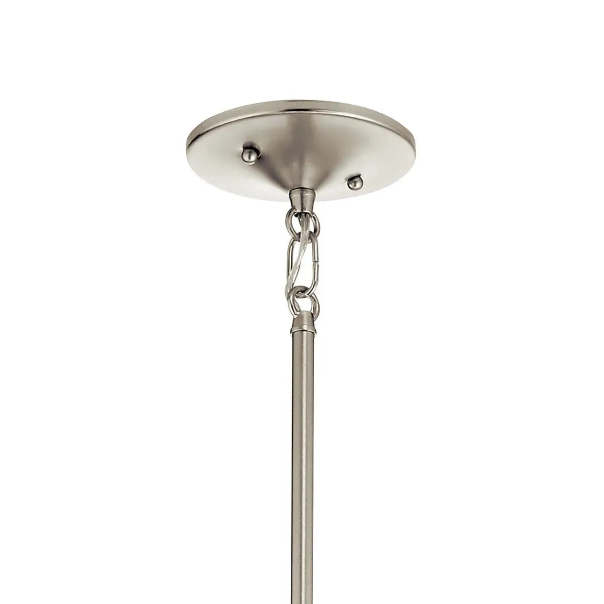 Aubrey 31" 9-Light Chandelier Multi-Tier with Satin Etched Cased Opal Glass, Brushed Nickel Finish