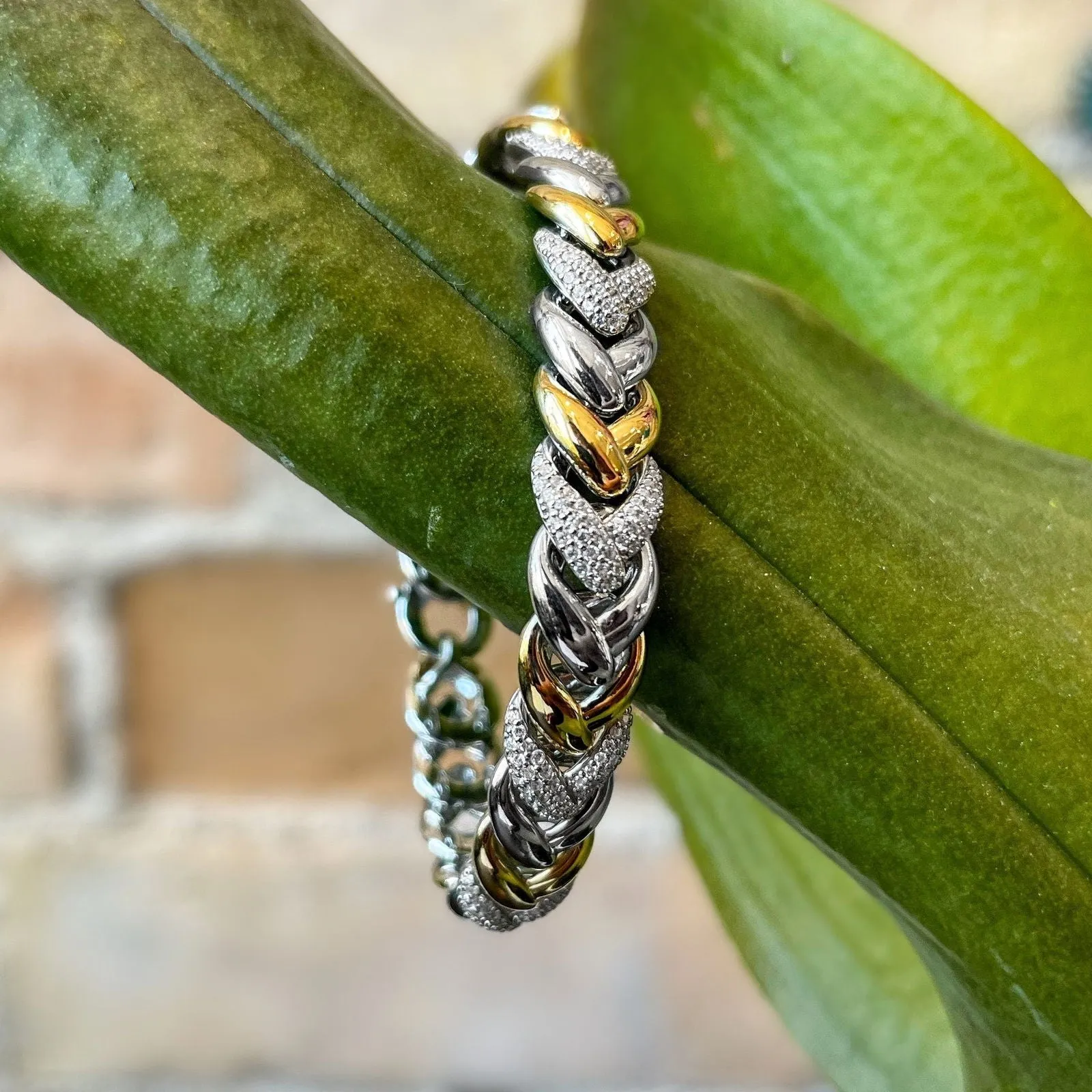 Braided Link Bracelet