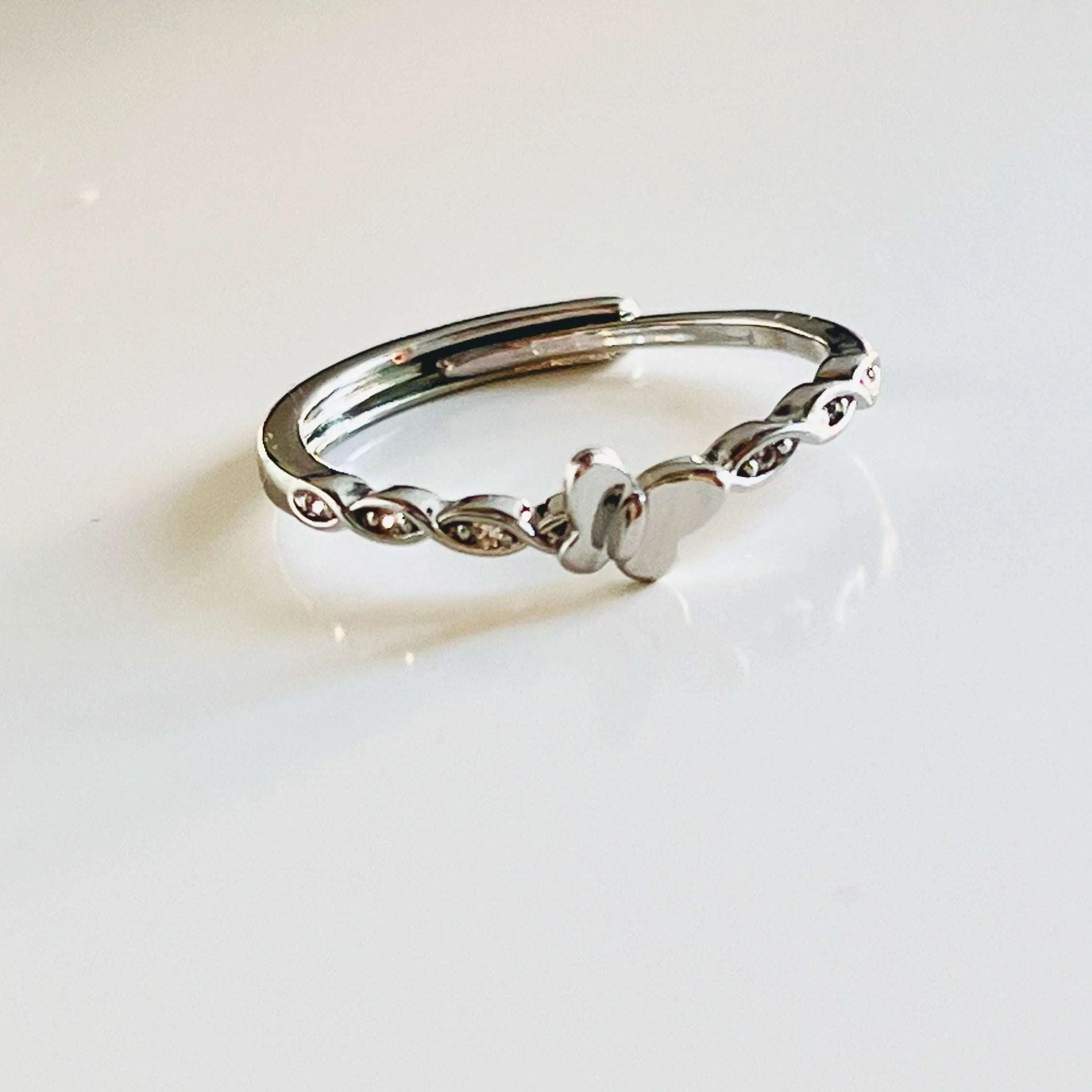 Butterfly Adjustable Ring