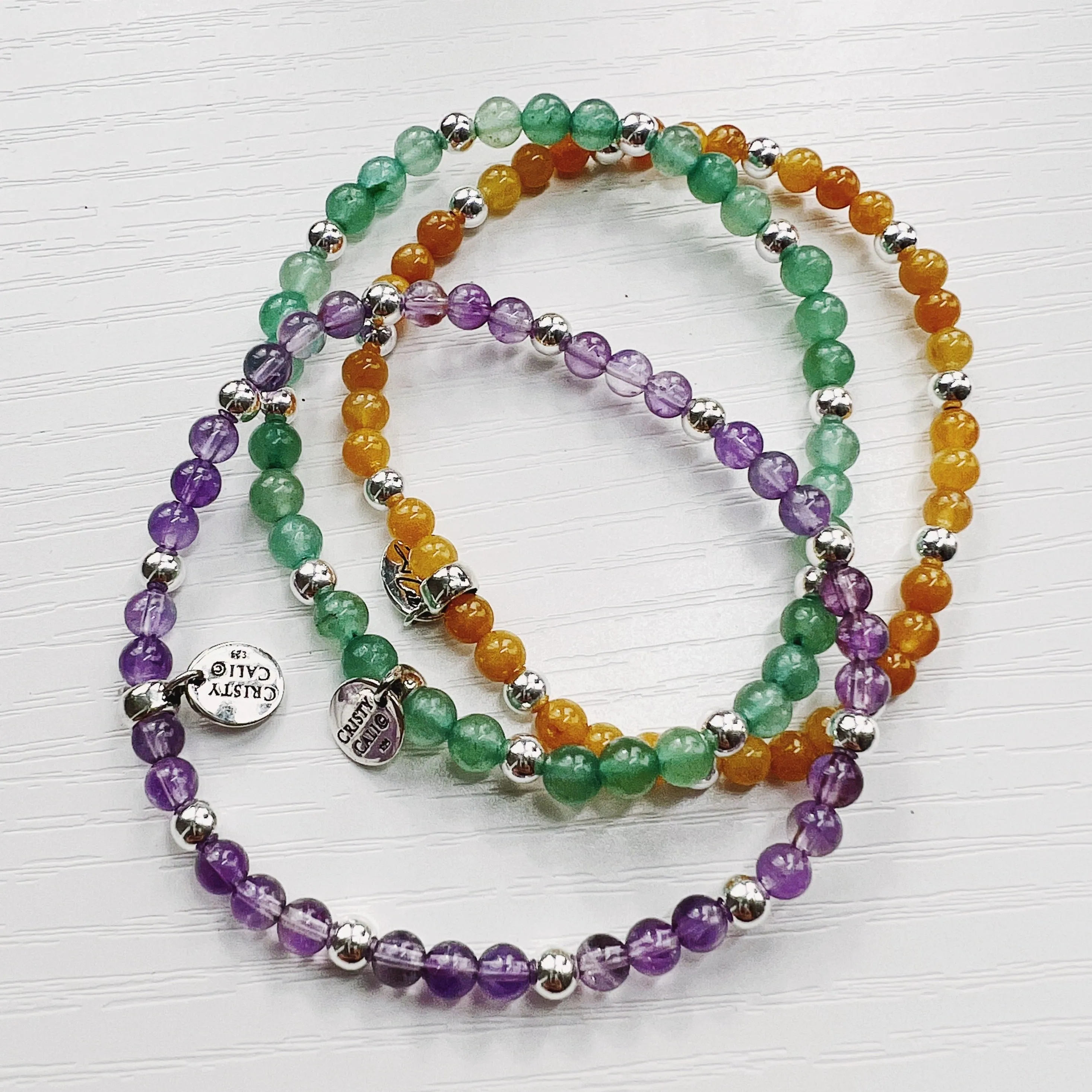 Carnival Gemstone Signature Stretch Stack Set