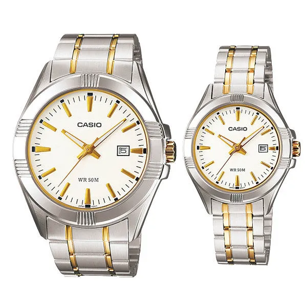 Casio Couple Watch MTP1308SG-7A LTP1308SG-7A