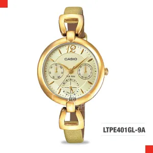 Casio Ladies Watch LTPE401GL-9A