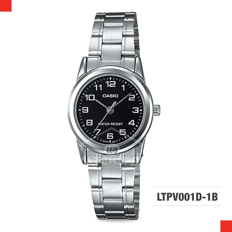 Casio Ladies Watch LTPV001D-1B