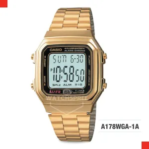 Casio Vintage Watch A178WGA-1A