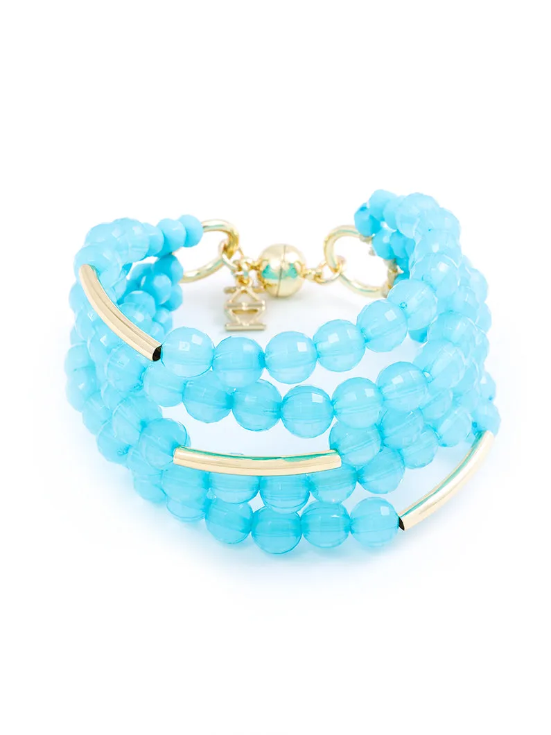 Catch The Wave Beaded Bracelet