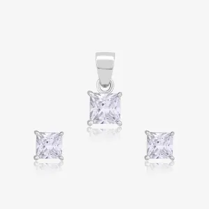 Classic Square Pendant set