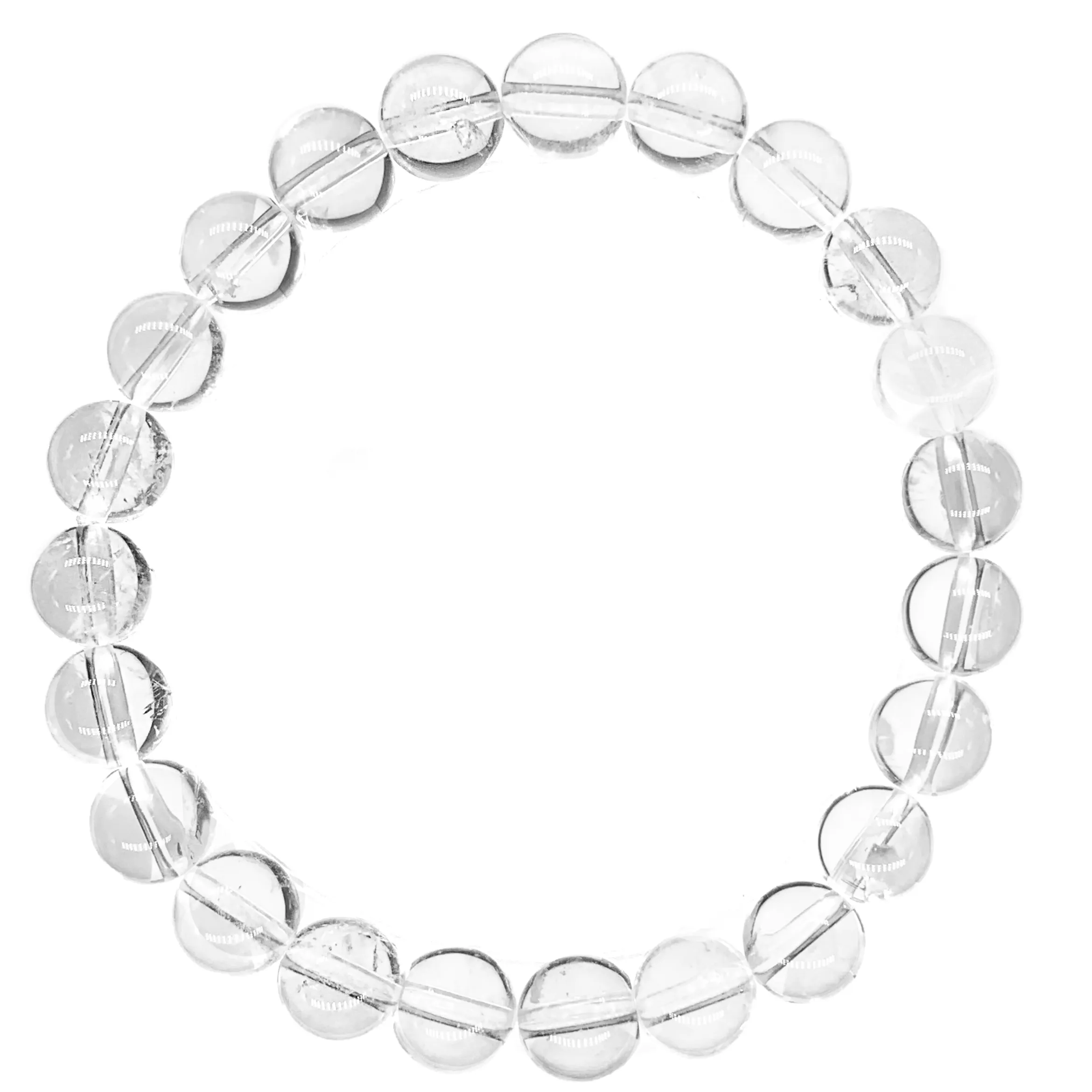 Clear Quartz Beaded Crystal Bracelet