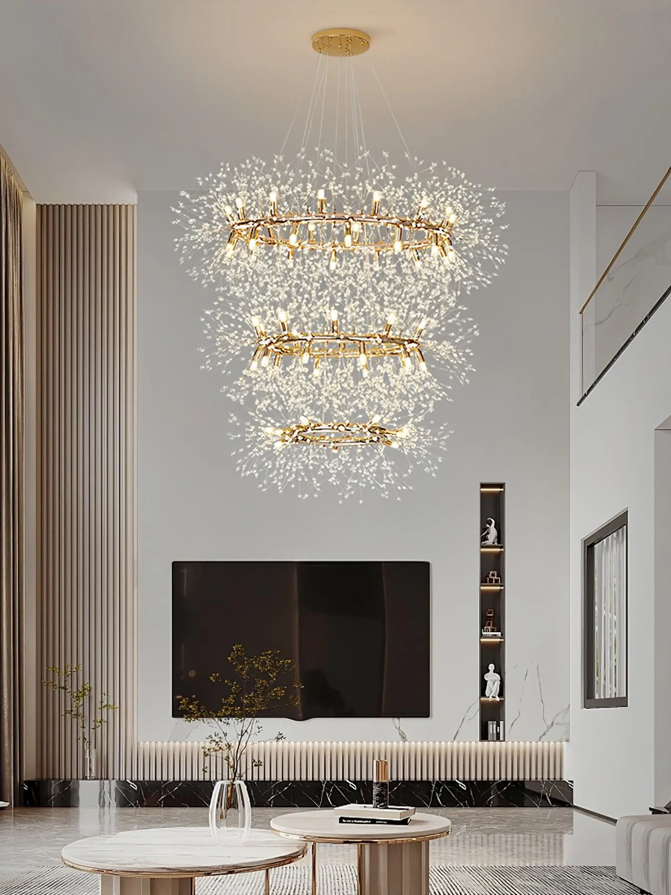 Dandelion Round Chandelier