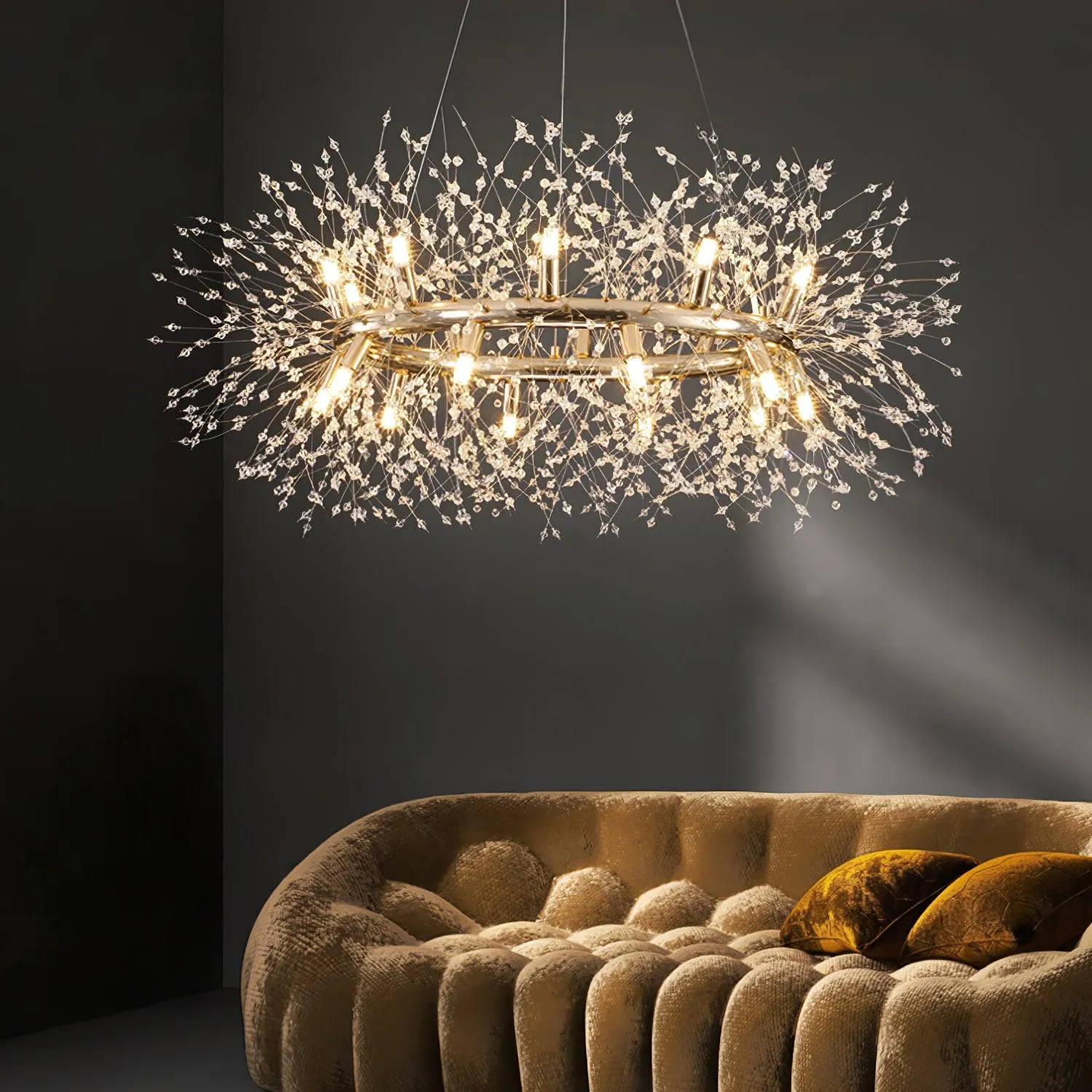 Dandelion Round Chandelier