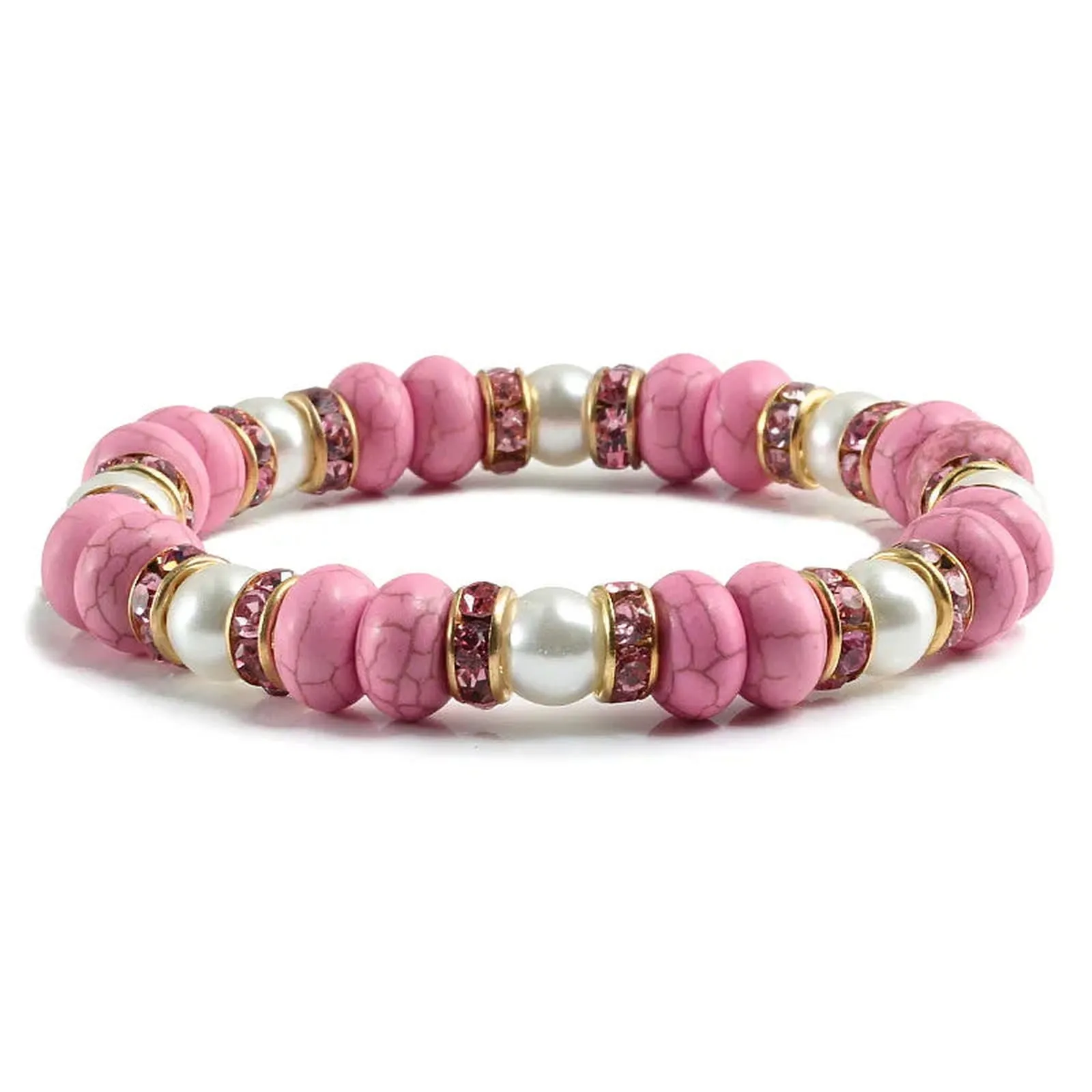 Elasticity Colorful Stone Bracelet