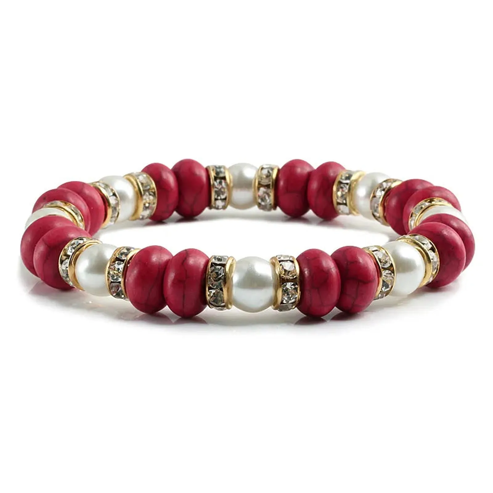 Elasticity Colorful Stone Bracelet