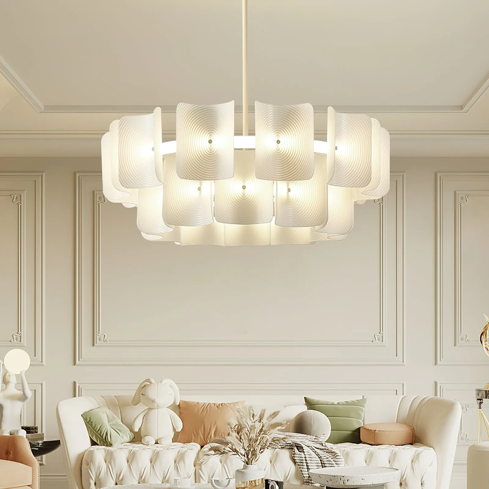 Fingerprint Chandelier