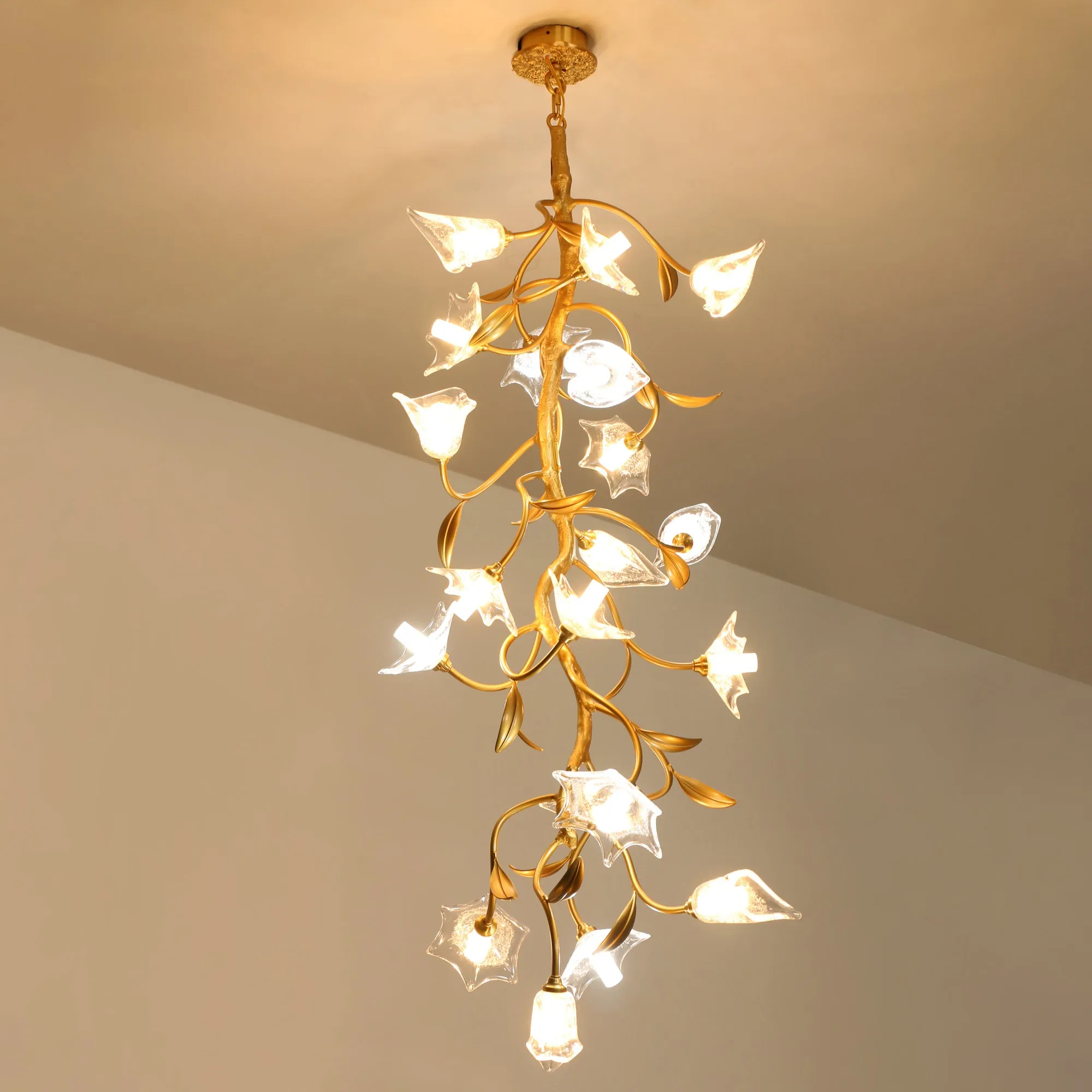 Flower Craftsman Chandelier