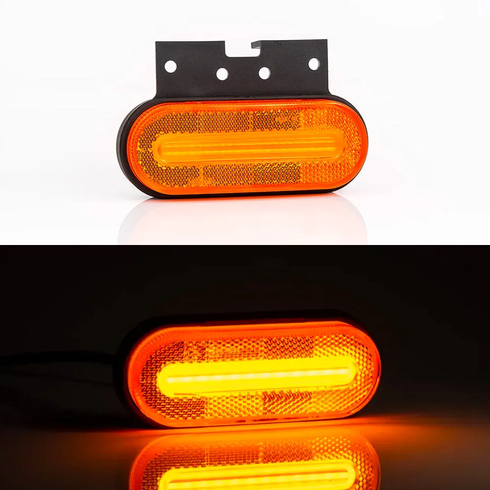 Fristom Amber Side Marker Light with LED Stripe