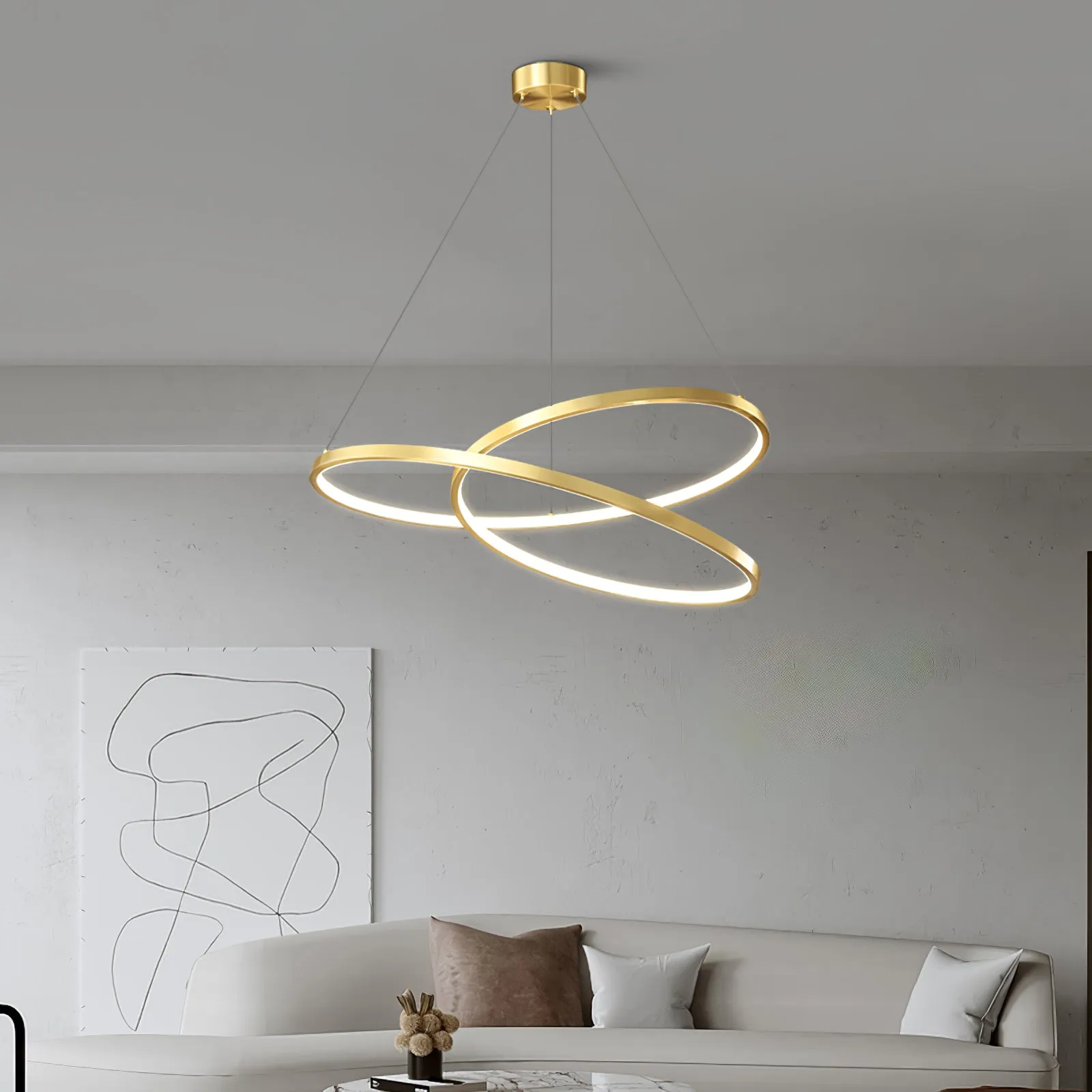 Geometric Curve Chandelier