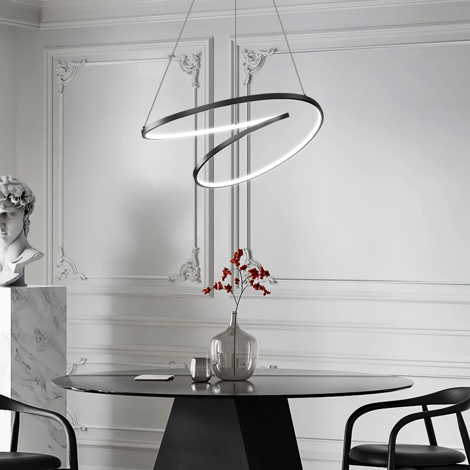 Geometric Curve Chandelier