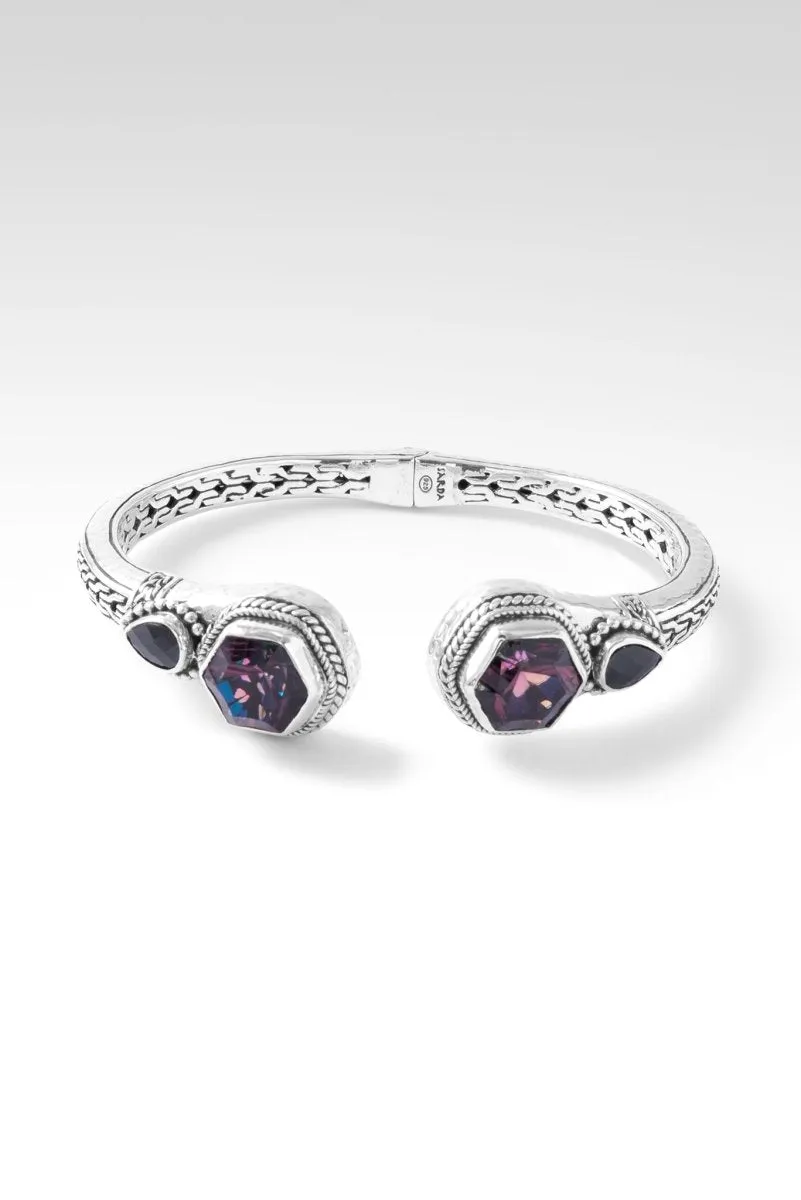 Heavenly Devotion Tip-to-Tip Bracelet™ in Hayward's Muse™ Mystic Quartz