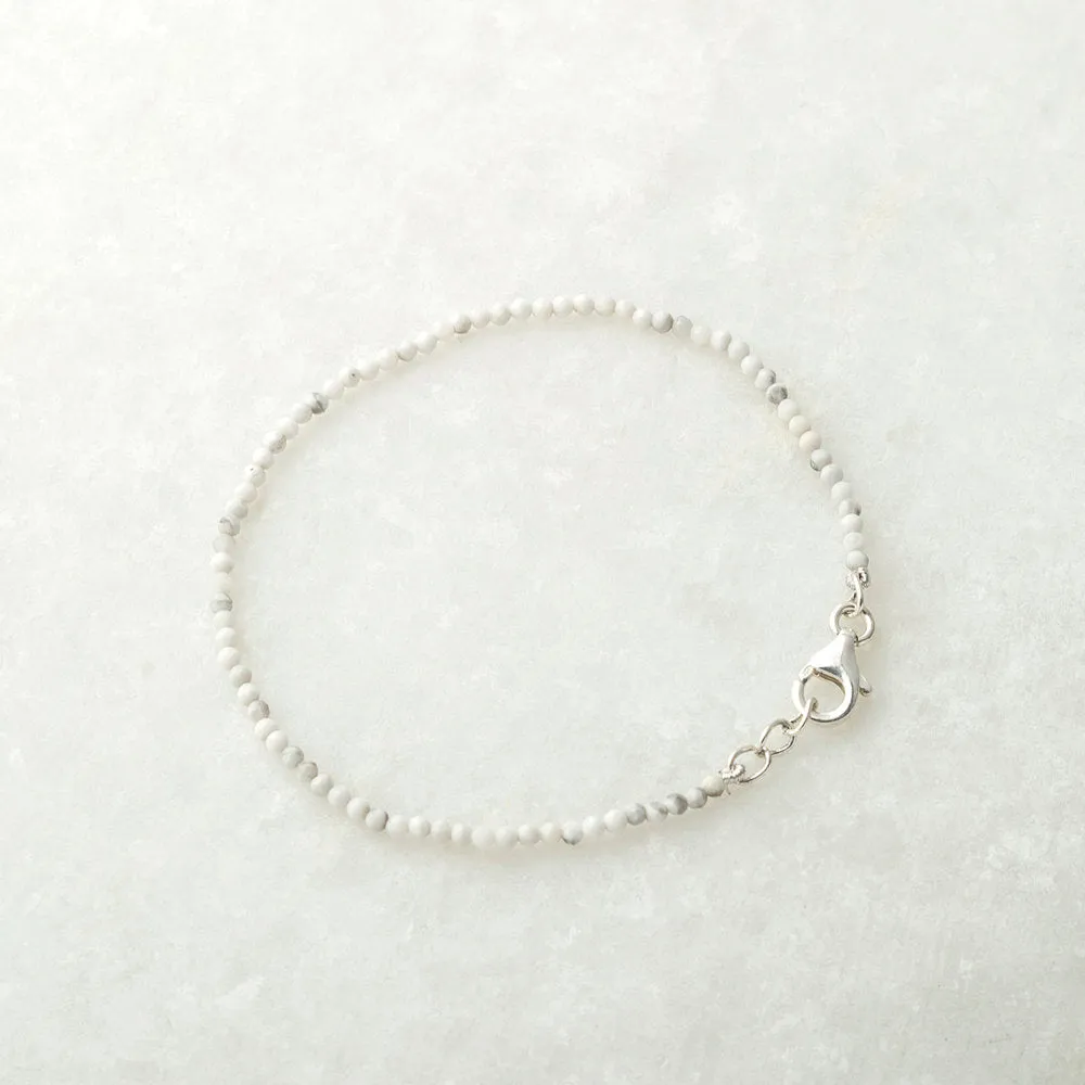 Howlite Single Bracelet