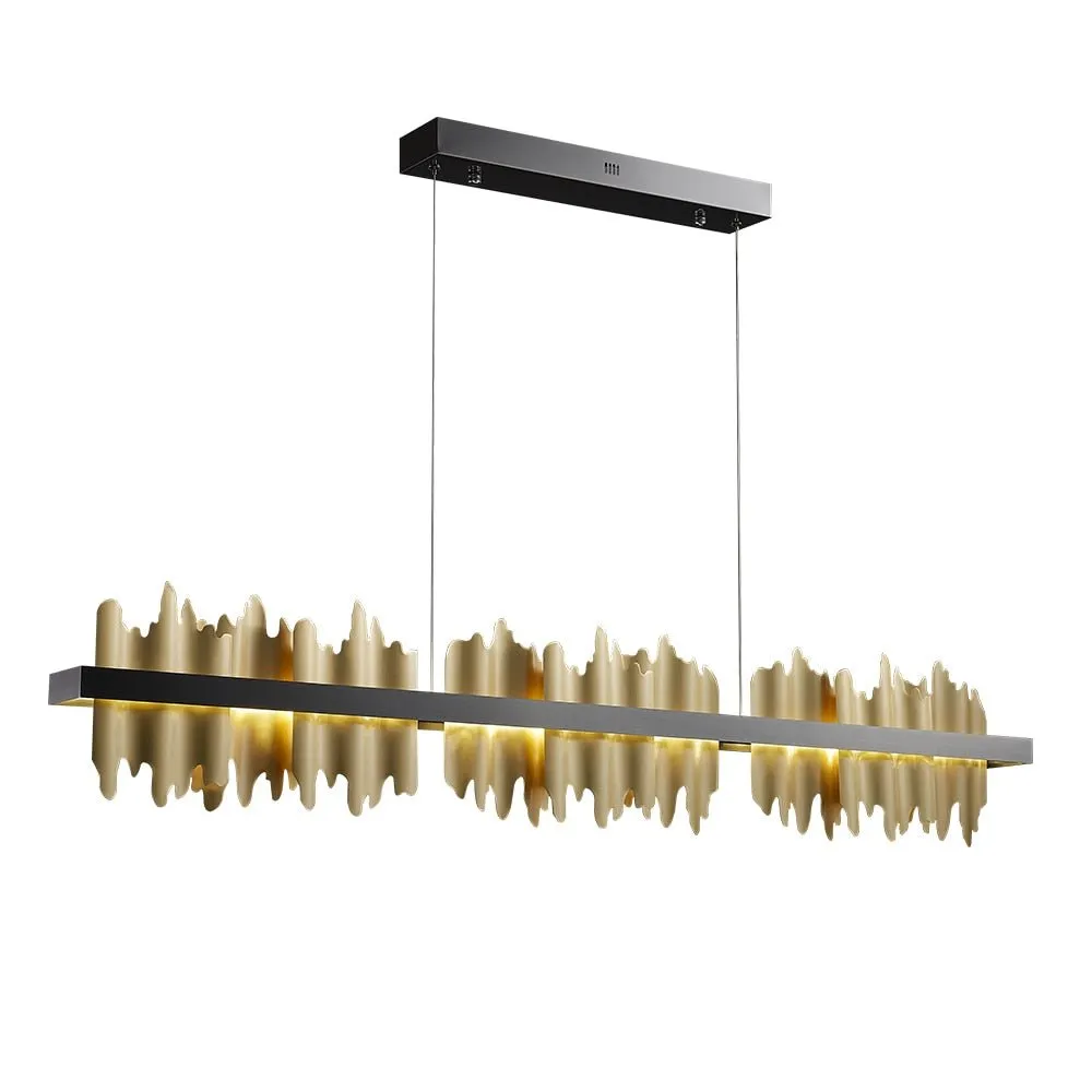 Iceberg Design Modern LED Chandelier Lighting for a Dining Room