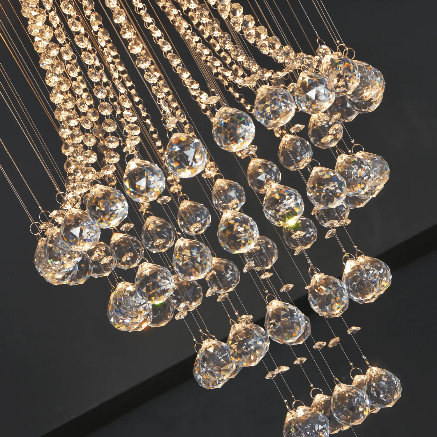 K9 Crystal Raindrop Chandelier