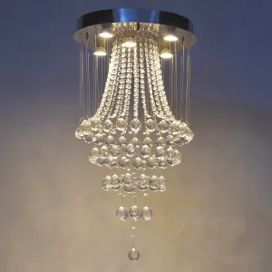 K9 Crystal Raindrop Chandelier