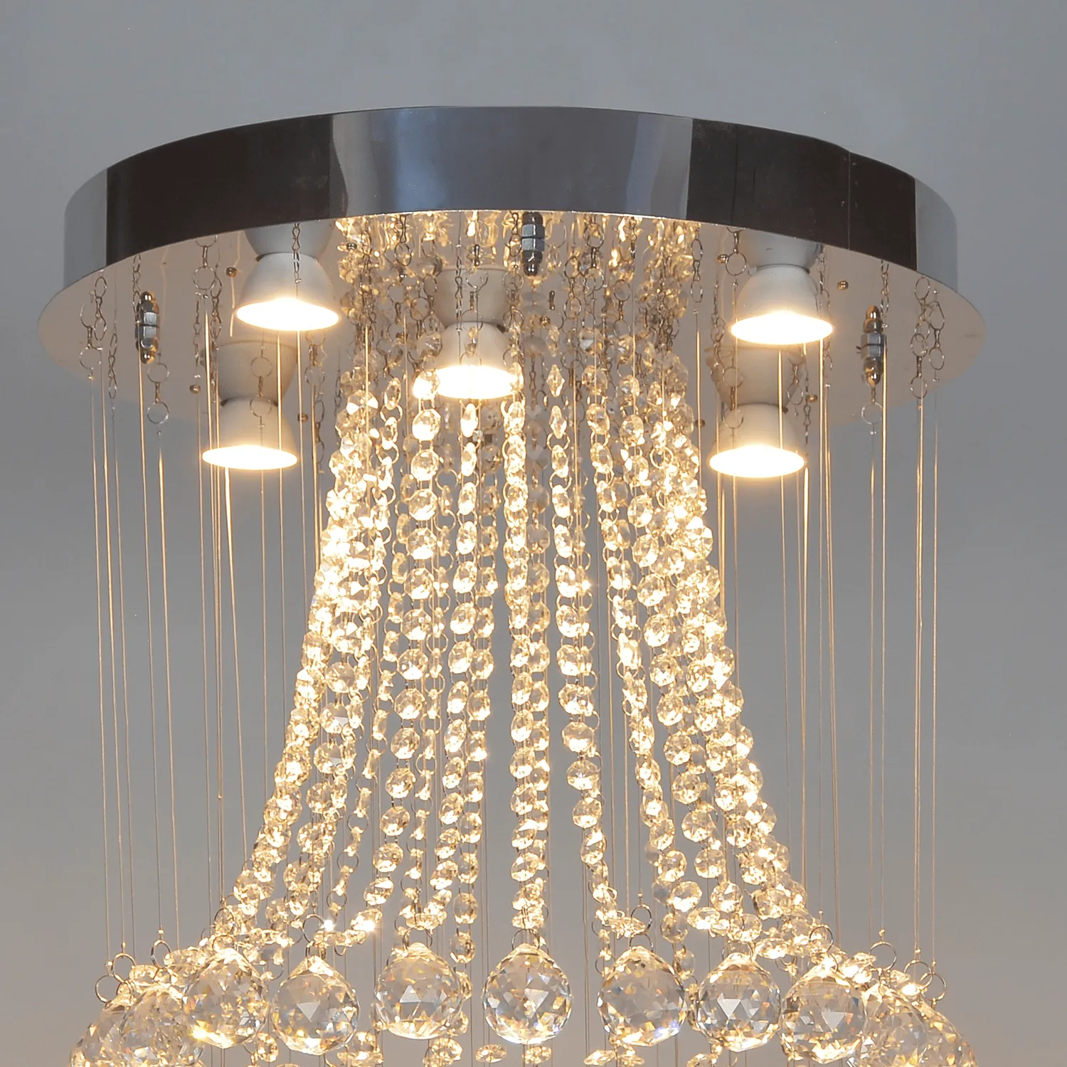 K9 Crystal Raindrop Chandelier