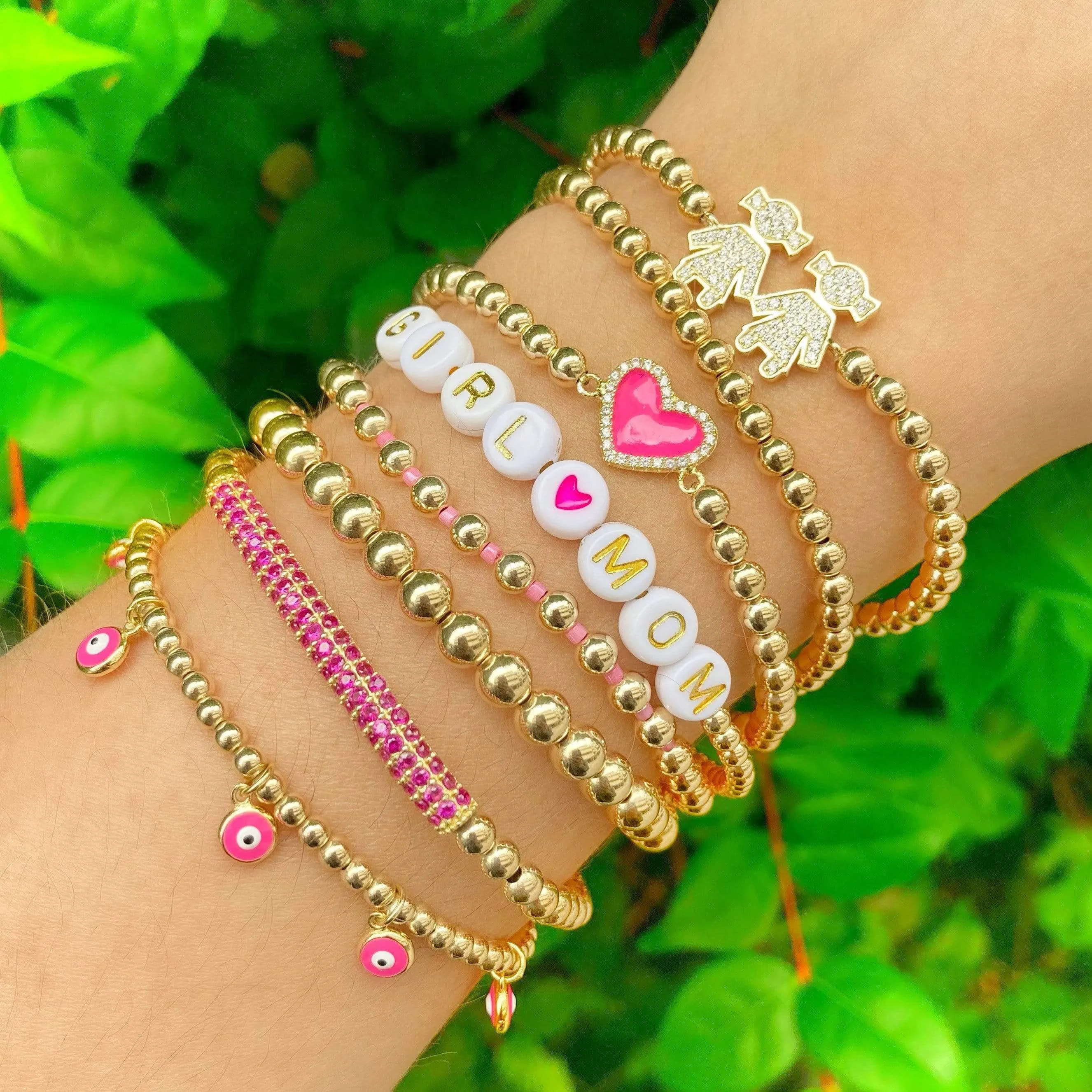 Kiddos | Girl Girl Charm Bracelet