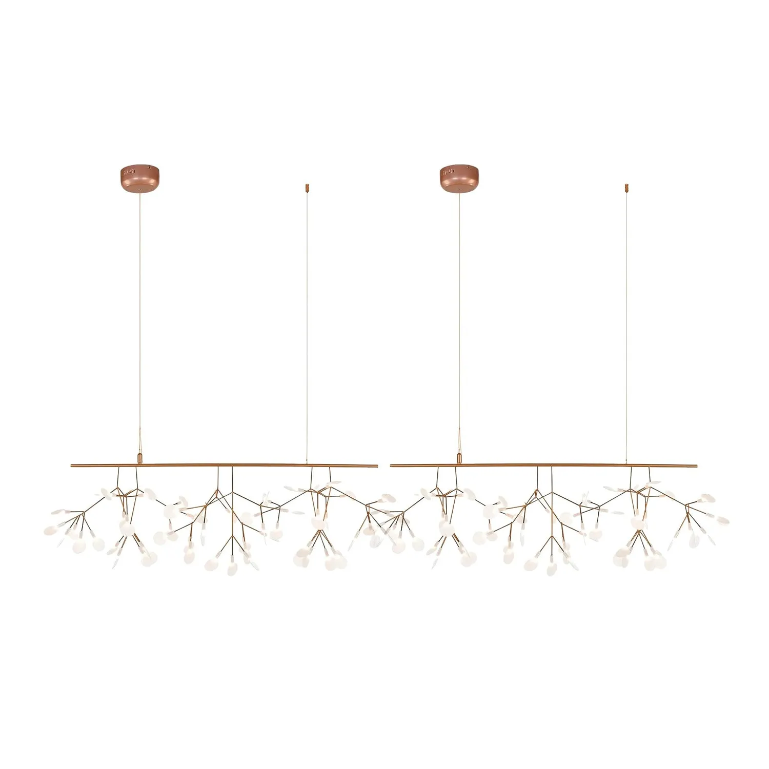 Long Style Firefly LED Chandelier