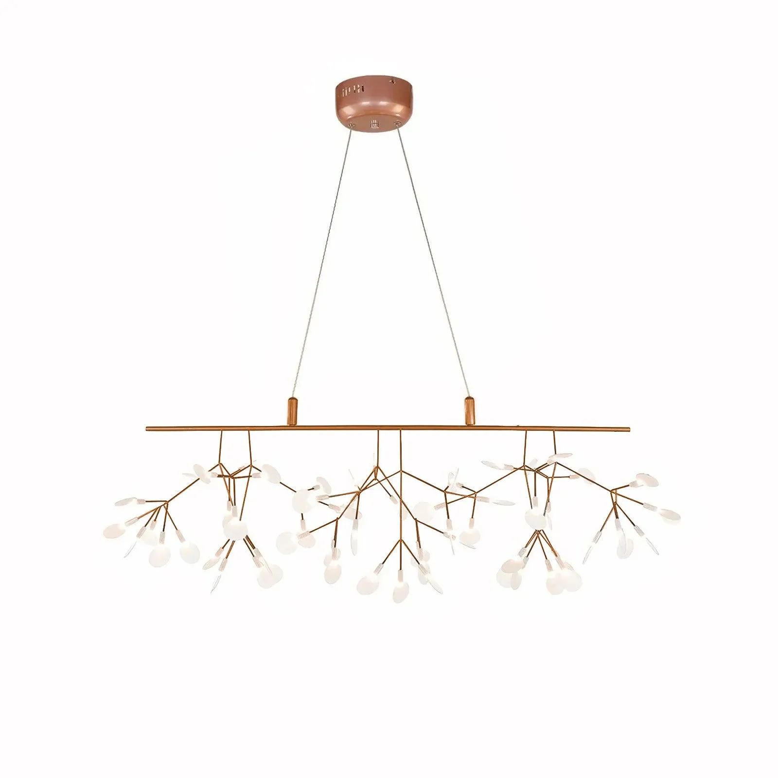 Long Style Firefly LED Chandelier