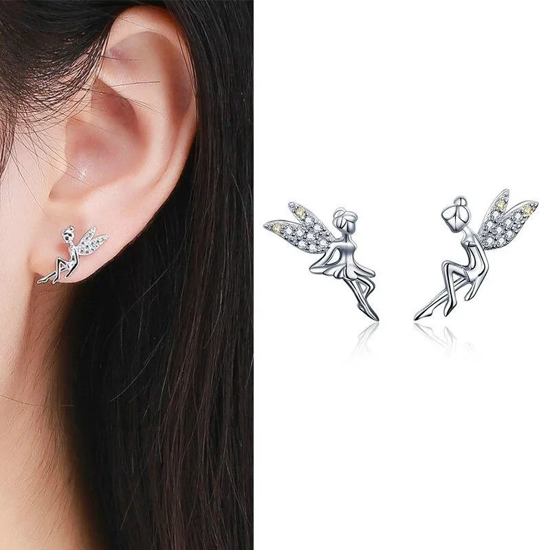 Minimalist Zircon Accented Stud Earrings Collection