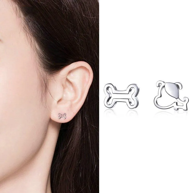 Minimalist Zircon Accented Stud Earrings Collection