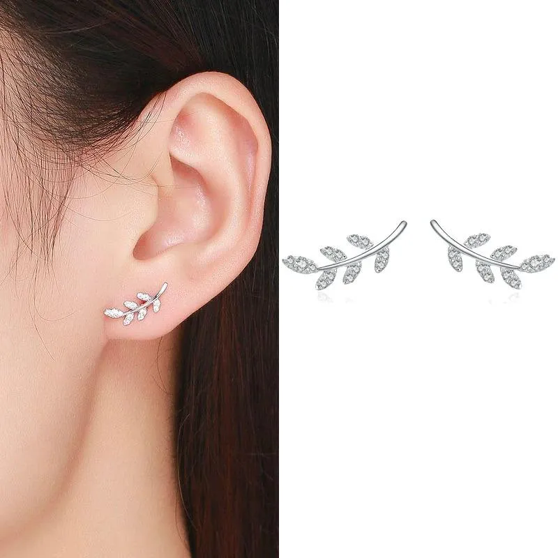 Minimalist Zircon Accented Stud Earrings Collection