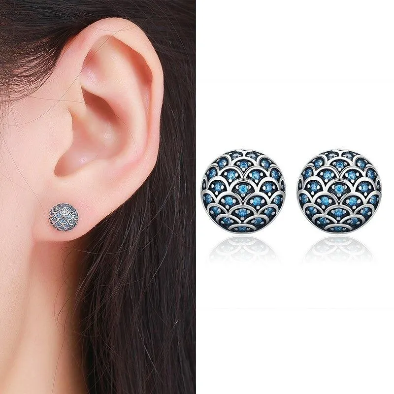 Minimalist Zircon Accented Stud Earrings Collection