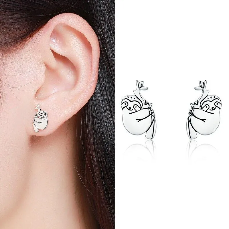 Minimalist Zircon Accented Stud Earrings Collection