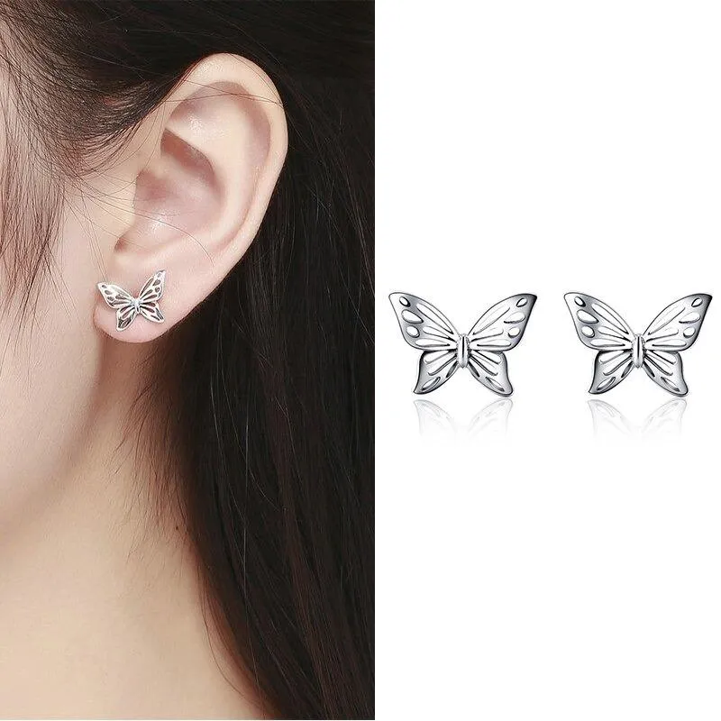 Minimalist Zircon Accented Stud Earrings Collection