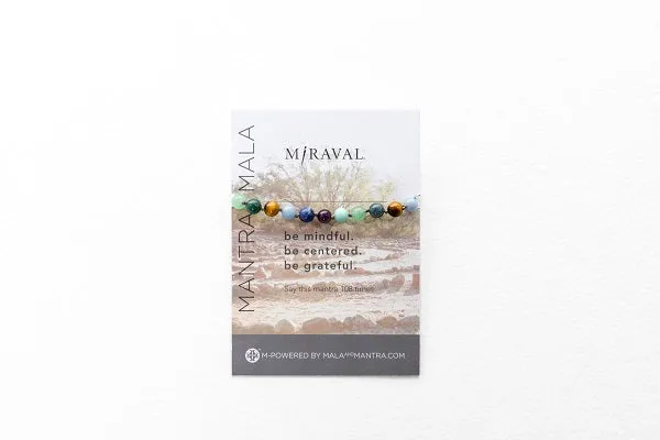 Miraval Gemstone Bracelet by Mala & Mantra