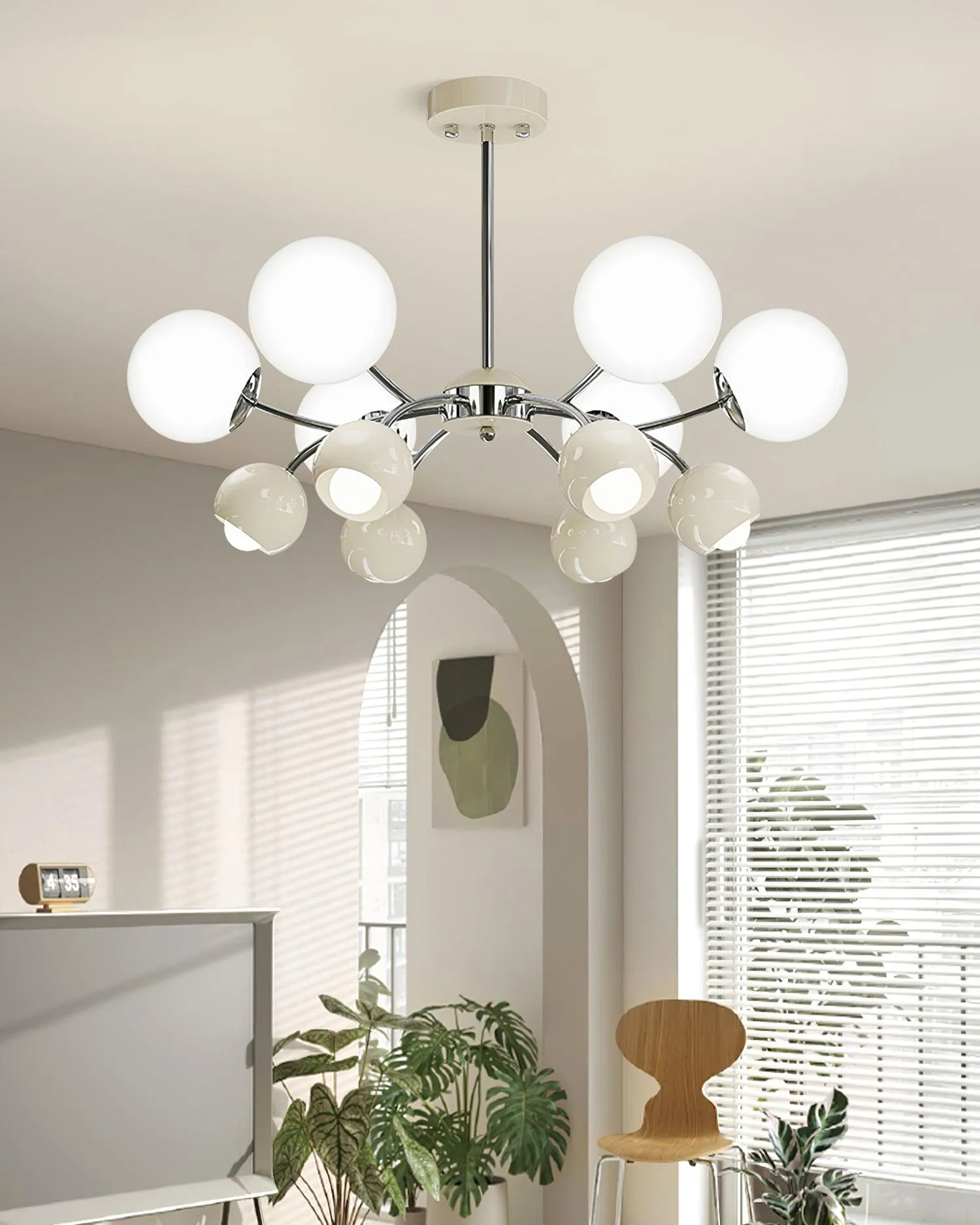 Modern Domie Chandelier