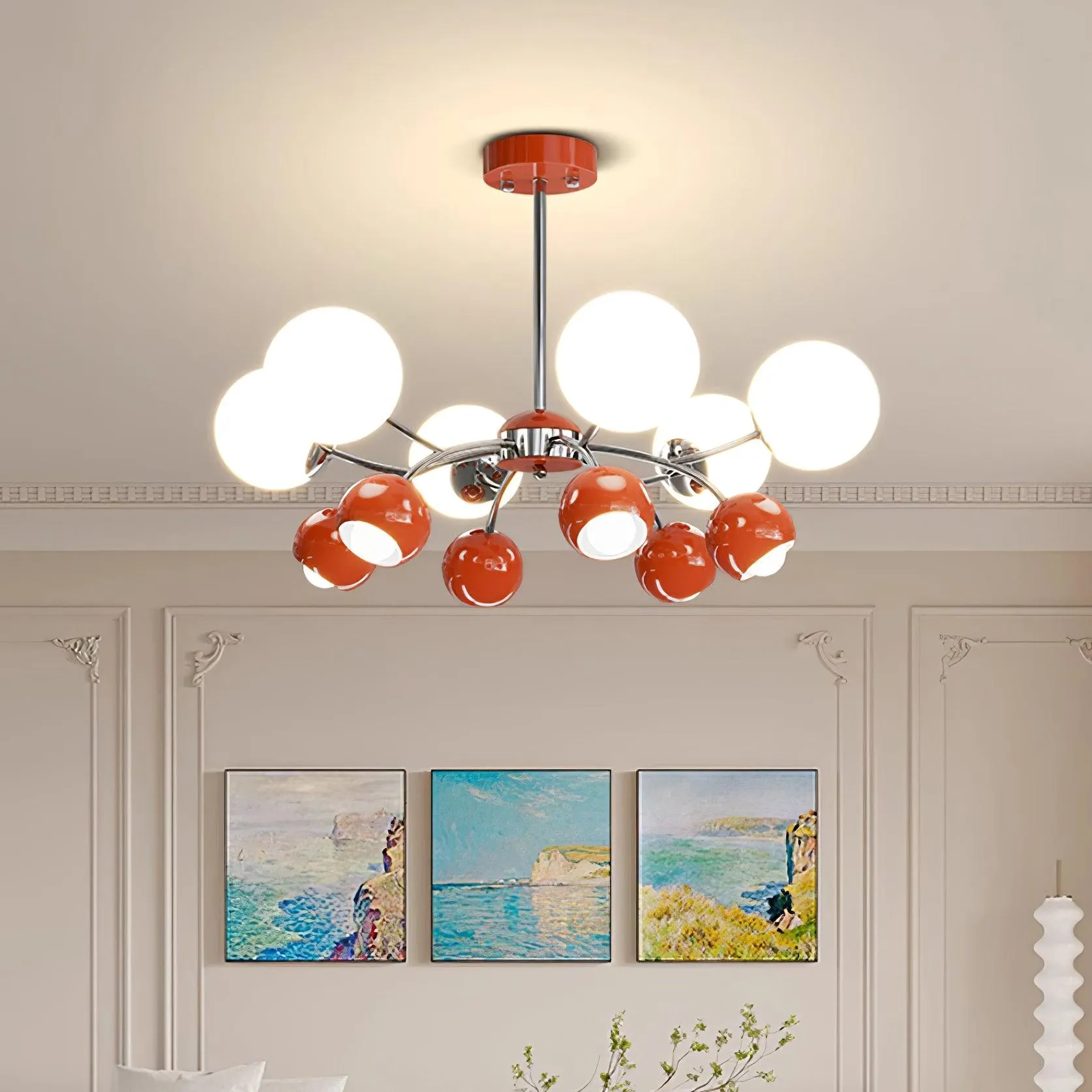 Modern Domie Chandelier