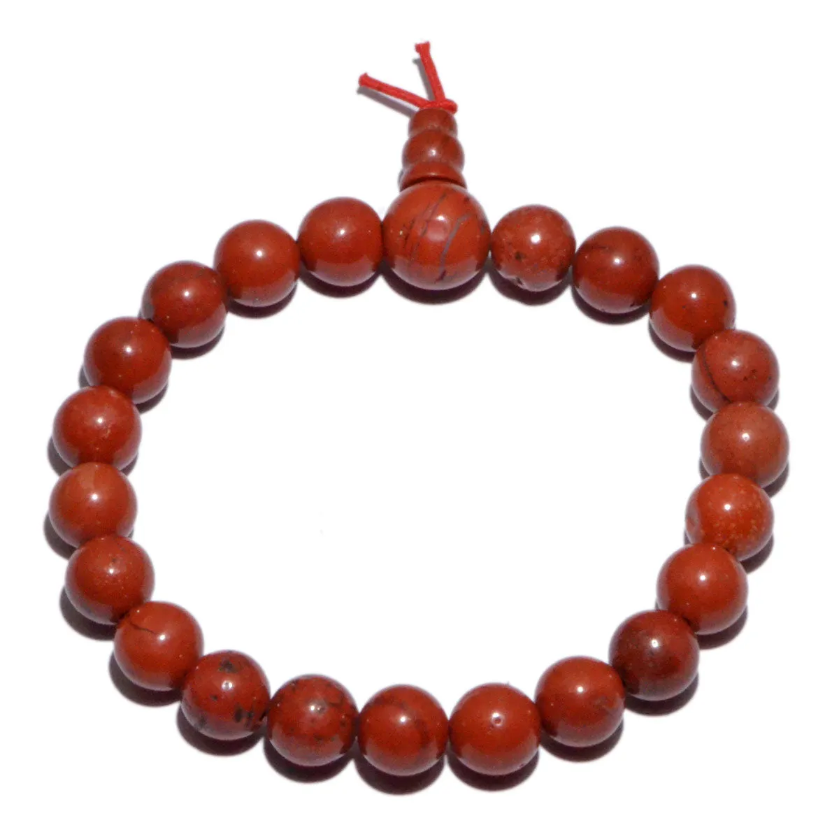 Natural Gemstone Beads Buddhist Prayer Yoga Meditation Wrist Rosary Bracelet 8mm