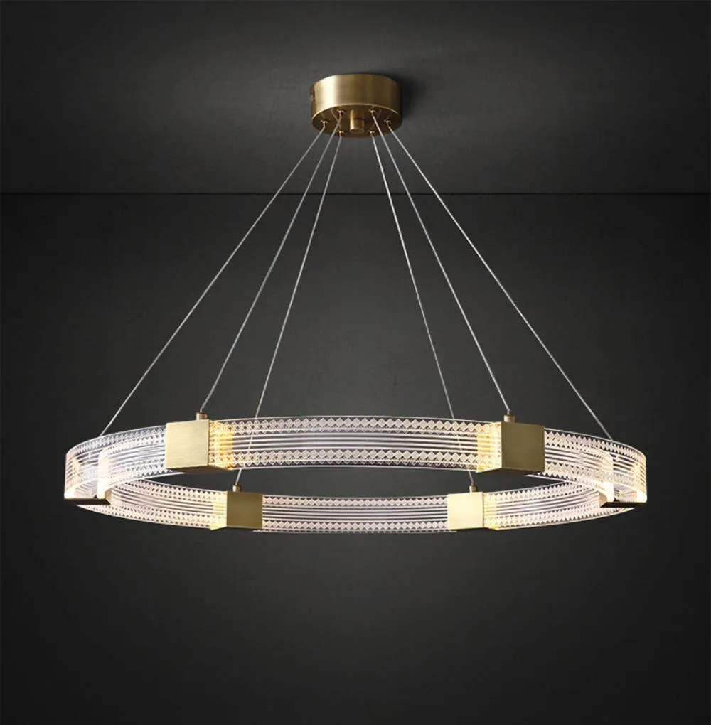 Parallel Ring LED Chandelier