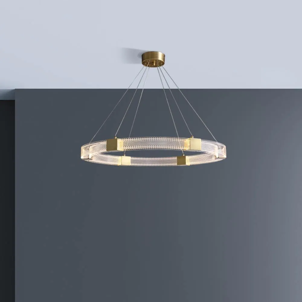 Parallel Ring LED Chandelier